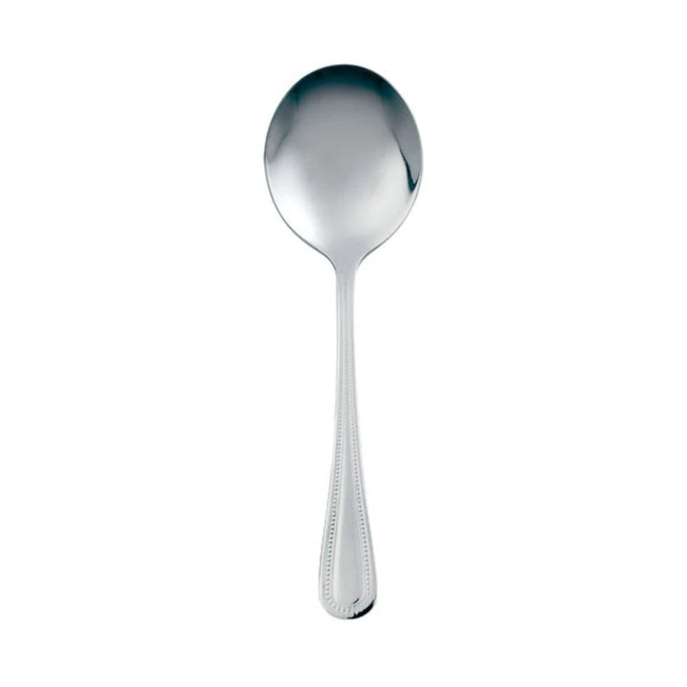 DPS Tableware Bead Soup Spoon 18/0 (Pack Of 12) 3 DPS Tableware Bead Soup Spoon 18/0 (Pack Of 12)