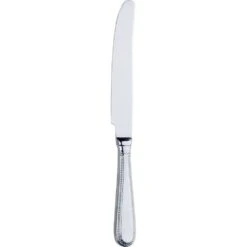 DPS Tableware Bead Table Knife Solid Handle 18/0 (Pack Of 12)