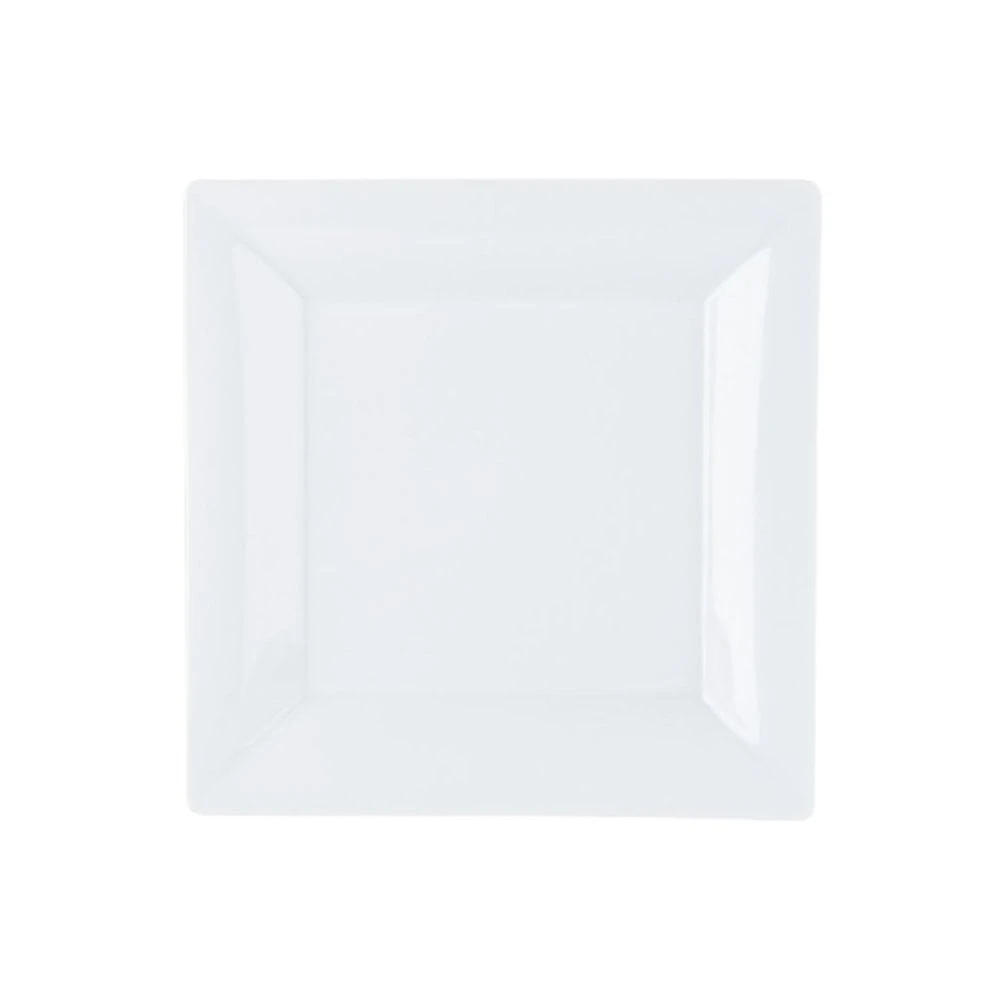 DPS Tableware Deep Square Plate Porcelite 27cm/10.5" (Box Of 6) 3 DPS Tableware Deep Square Plate Porcelite 27cm/10.5" (Box Of 6)