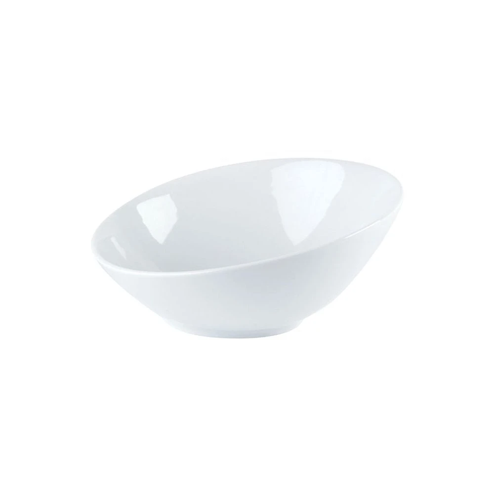 DPS Tableware Porcelite Angled Bowl 17cm/7" (Box Of 6) 3 DPS Tableware Porcelite Angled Bowl 17cm/7" (Box Of 6)
