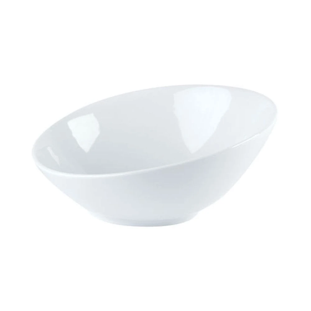 DPS Tableware Porcelite Angled Bowl 23cm/9" (Box Of 6) 3 DPS Tableware Porcelite Angled Bowl 23cm/9" (Box Of 6)