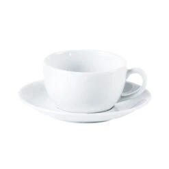 DPS Tableware Porcelite Bowl Shaped Cup 340ml / 12oz (Box Of 6)