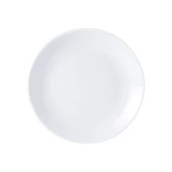 DPS Tableware Porcelite Coupe Shaped Plate 26cm/10" (Box Of 6)