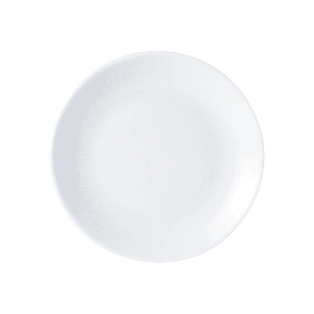 DPS Tableware Porcelite Coupe Shaped Plate 26cm/10" (Box Of 6) 3 DPS Tableware Porcelite Coupe Shaped Plate 26cm/10" (Box Of 6)
