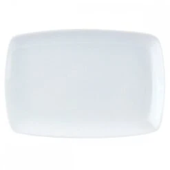 DPS Tableware Porcelite Creations Rectangular Plate 26.5x18cm / 10.5x7" (Box Of 12)