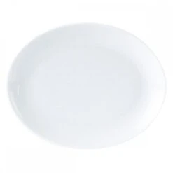 DPS Tableware Porcelite Oval Plate 28cm/11" (Box Of 6)
