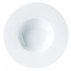 DPS Tableware Porcelite Wide Rim Pasta Plate 22cm / 9" (Box Of 6)
