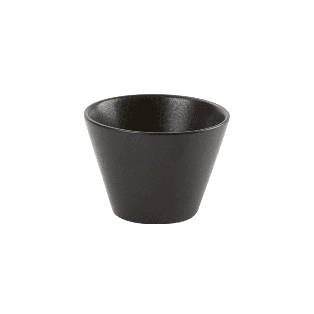 DPS Tableware Seasons Conic Bowl 3.5" / 9cm - 7oz / 20cl Graphite (Box Of 6) 3 DPS Tableware Seasons Conic Bowl 3.5" / 9cm - 7oz / 20cl Graphite (Box Of 6)