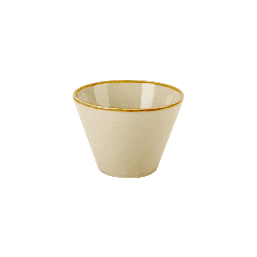 DPS Tableware Seasons Conic Bowl 3.5" / 9cm - 7oz / 20cl Wheat (Box Of 6) 3 DPS Tableware Seasons Conic Bowl 3.5" / 9cm - 7oz / 20cl Wheat (Box Of 6)