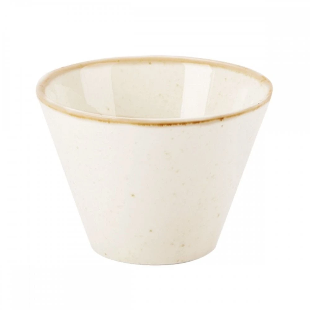 DPS Tableware Seasons Conic Bowl 9 Cm/ 3.5'' Oatmeal (20 Cl/ 7oz) (Box Of 6) 4 DPS Tableware Seasons Conic Bowl 9 Cm/ 3.5'' Oatmeal (20 Cl/ 7oz) (Box Of 6) - Image 2