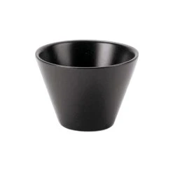 DPS Tableware Seasons Conic Dip Pot 2.25"/5.5cm - 1.75oz/5cl Graphite (Box Of 6)