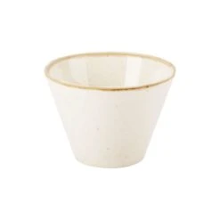 DPS Tableware Seasons Conic Dip Pot 2.25"/5.5cm - 1.75oz/5cl Oatmeal (Box Of 6)
