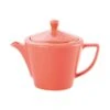 DPS Tableware Seasons Conic Teapot 17.5oz / 50cl Coral (Box Of 6) -Dps Tableware dps tableware seasons conic teapot 17 5oz 50cl coral box of 6 p2846 9885 image