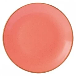 DPS Tableware Seasons Coupe Plate 7" / 18cm Coral (Box Of 6)