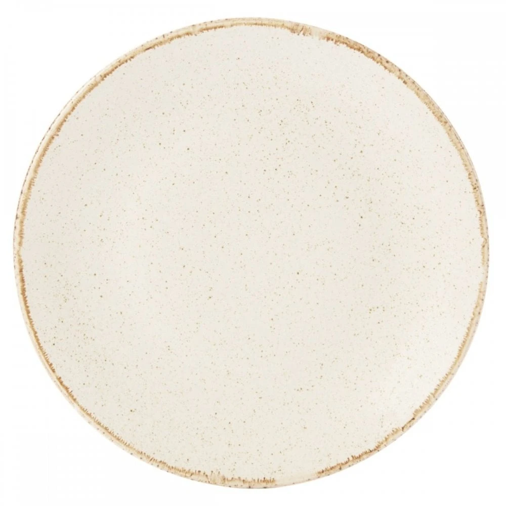 DPS Tableware Seasons Coupe Plate 9.5" / 24cm Oatmeal (Box Of 6) 3 DPS Tableware Seasons Coupe Plate 9.5" / 24cm Oatmeal (Box Of 6)