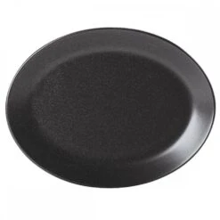 DPS Tableware Seasons Oval Plate 12" / 30cm Graphite (Box Of 6)