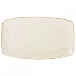 DPS Tableware Seasons Rectangular Plate 31 X 81 Cm Oatmeal (Box Of 6)