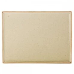 DPS Tableware Seasons Rectangular Platter 35 X 26cm Wheat (Box Of 6)